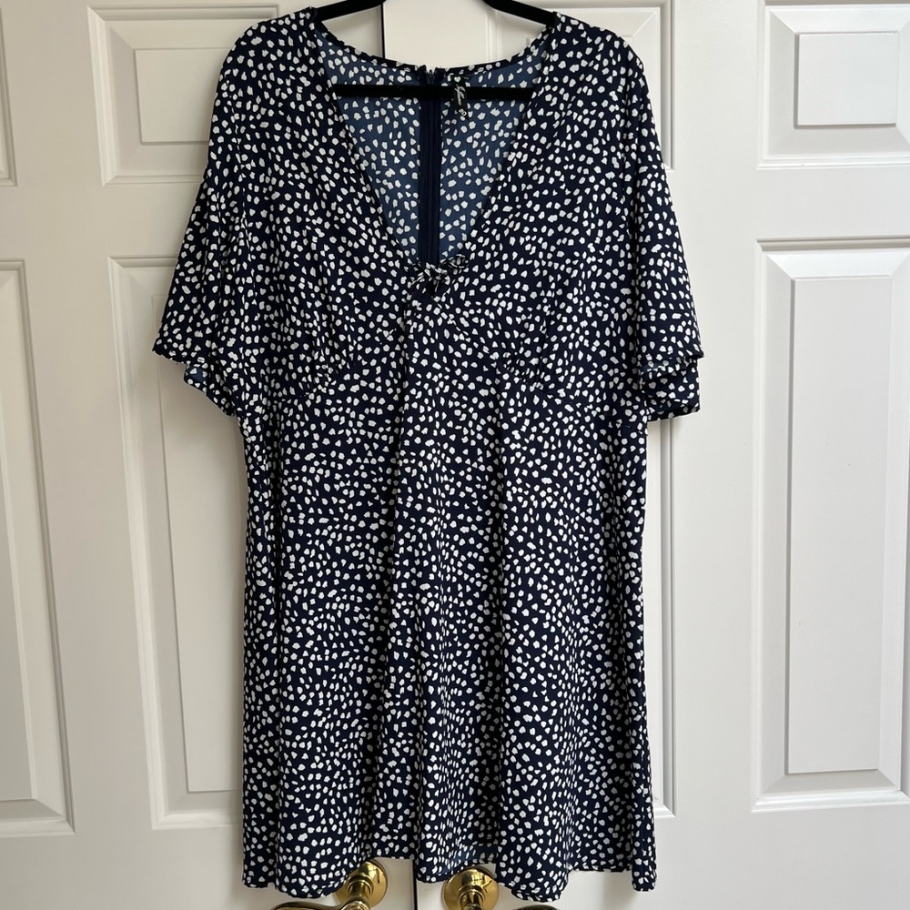 Influence Plus Tea Dress w/ Tie Detail